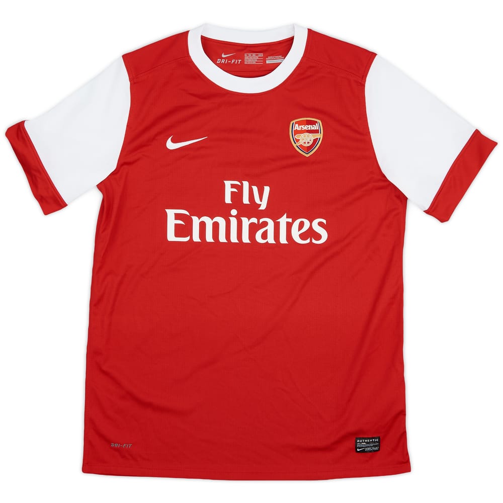 2010-11 Arsenal Home Shirt - 8/10 - (XL.Boys)