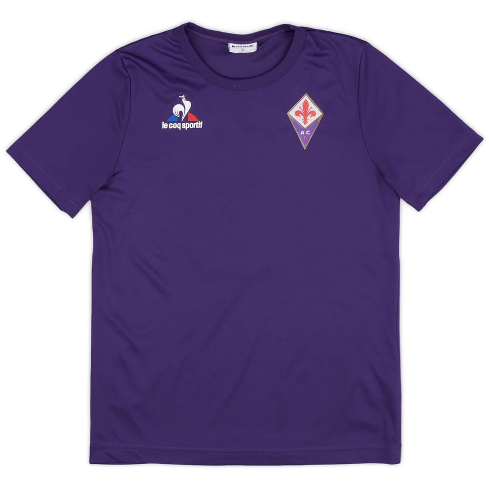 2019-20 Fiorentina Le Coq Sportif Training Shirt # - As New - (12 Years)