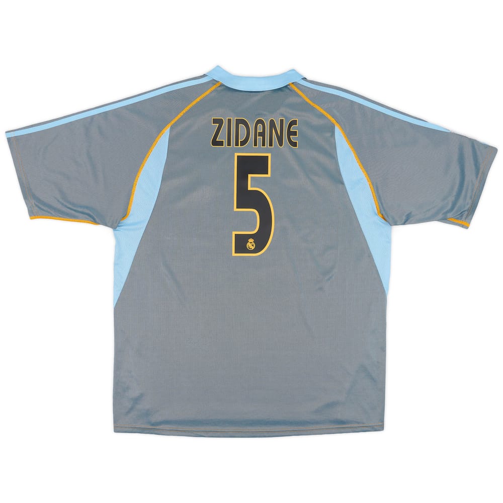 2003-04 Real Madrid Third Shirt Zidane #5 - 8/10 - (XL)