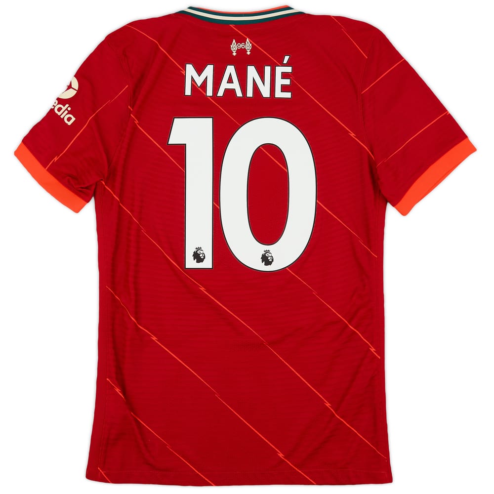 2021-22 Liverpool Authentic Home Shirt Mane #10 - 10/10 - (S)