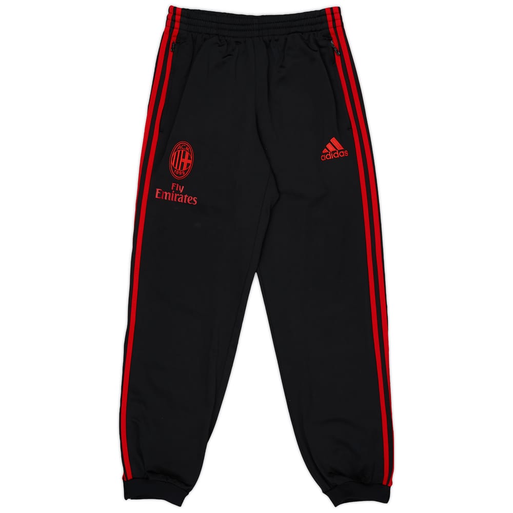 2011-12 AC Milan adidas Track Pants/Bottoms - 8/10 - (S)