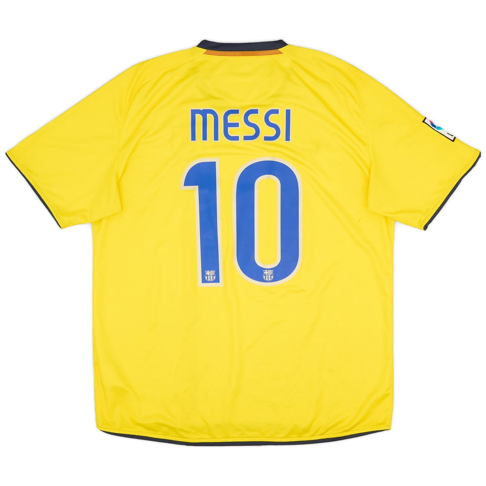 2008-10 Barcelona Away Shirt Messi #10 - 7/10 - (XL)
