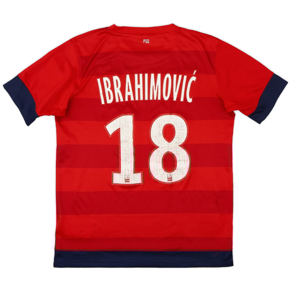 2012-13 Paris Saint-Germain Away Shirt Ibrahimovic #18 - 6/10 - (XL.Boys)