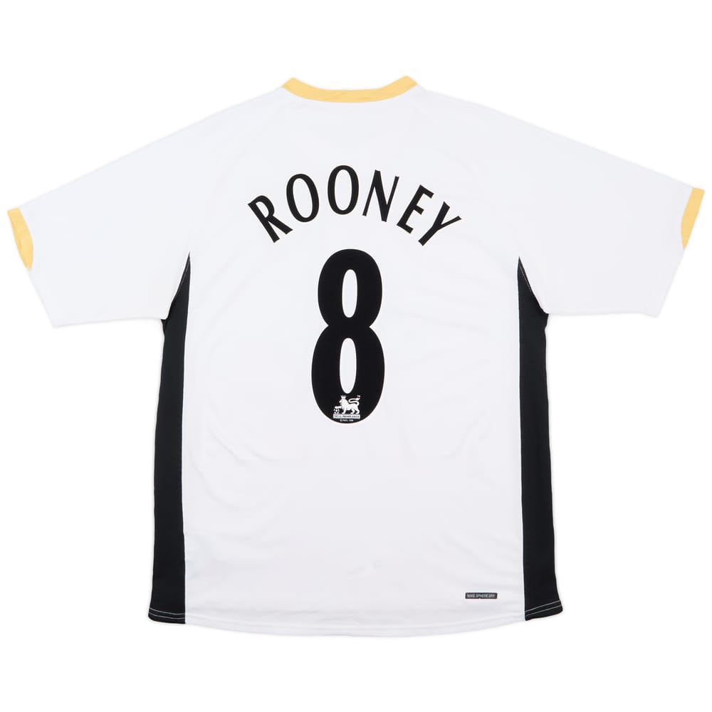 2006-08 Manchester United Away Shirt Rooney #8 - 7/10 - (L)