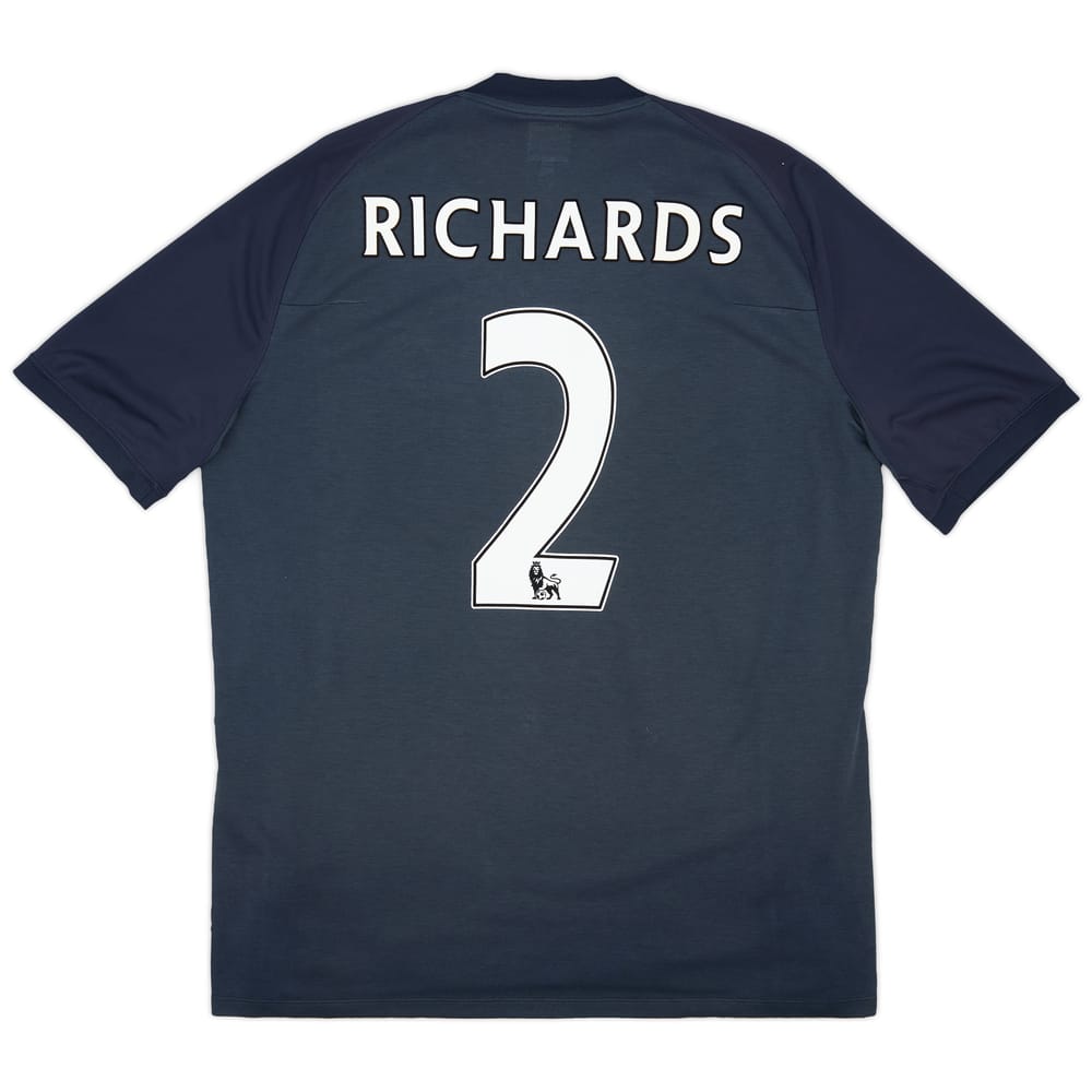 2010-12 Manchester City Away Shirt Richards #2 - 7/10 - (L)