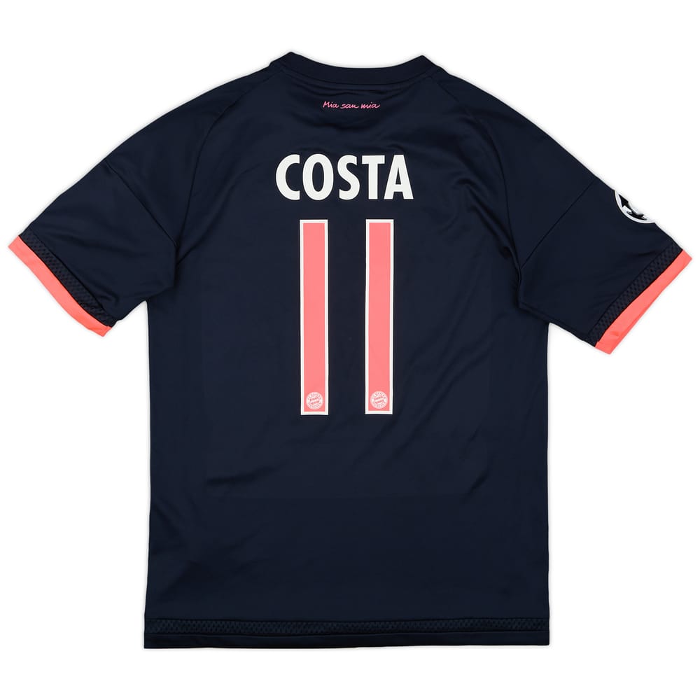 2015-16 Bayern Munich Third Shirt Costa #11 - 9/10 - (XL.Boys)