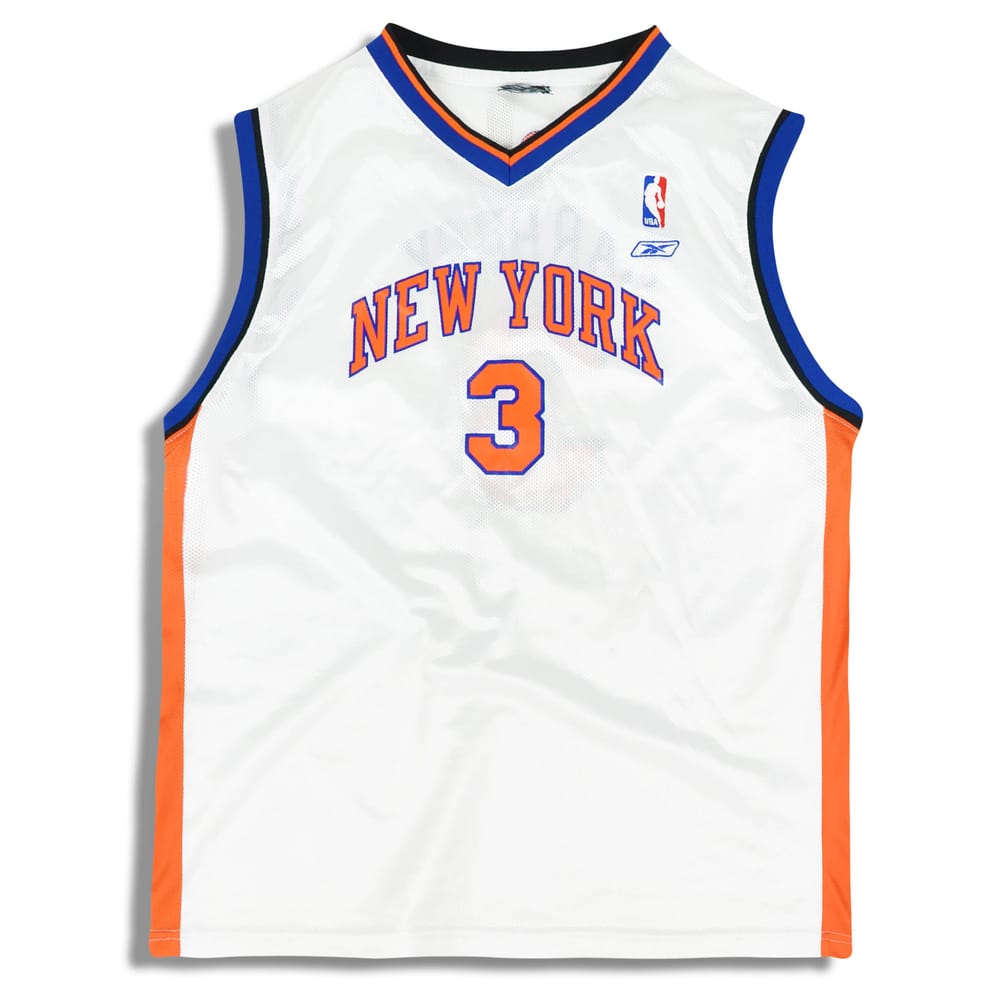 2004-06 New York Knicks Marbury #3 Reebok Jersey (Home) Y