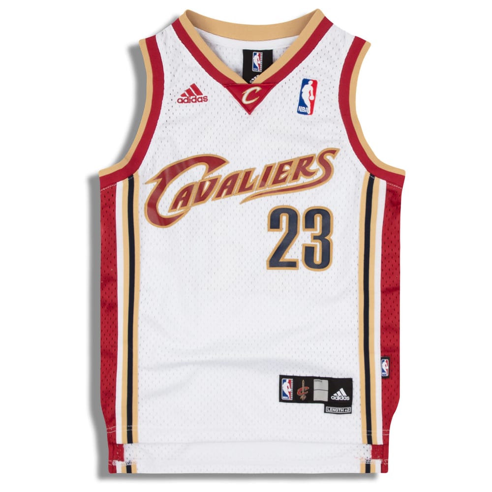 2006-10 Cleveland Cavaliers James #23 adidas Swingman Jersey (Home) Y