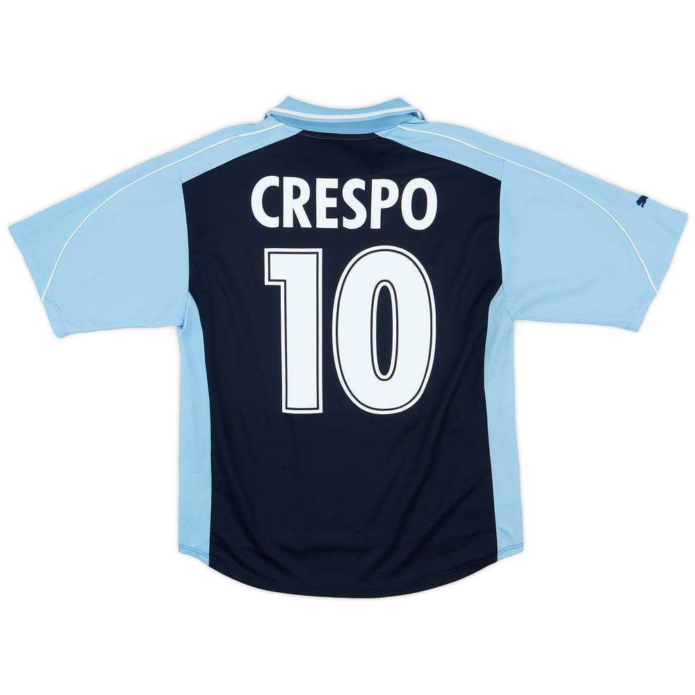 2001-02 Lazio European Away Shirt Crespo #10 - 6/10 - (M)