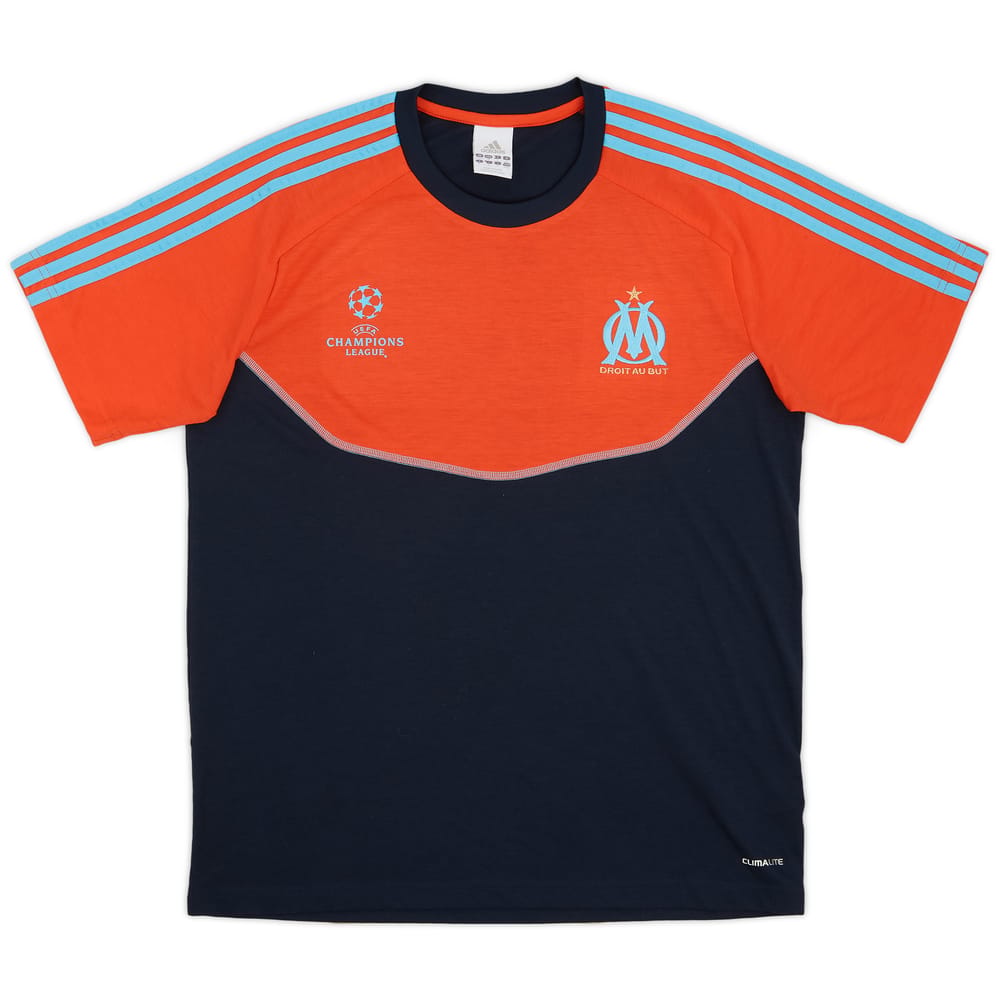 2011-12 Olympique Marseille adidas CL Cotton Tee - 9/10 - (M/L)