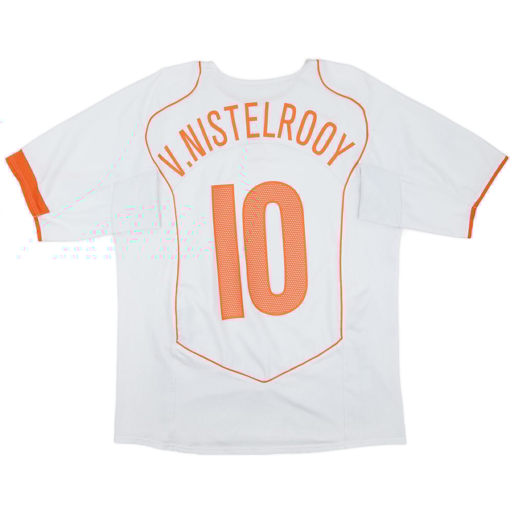 2004-06 Netherlands Away Shirt V.Nistelrooy #10 - 6/10 - (XL)