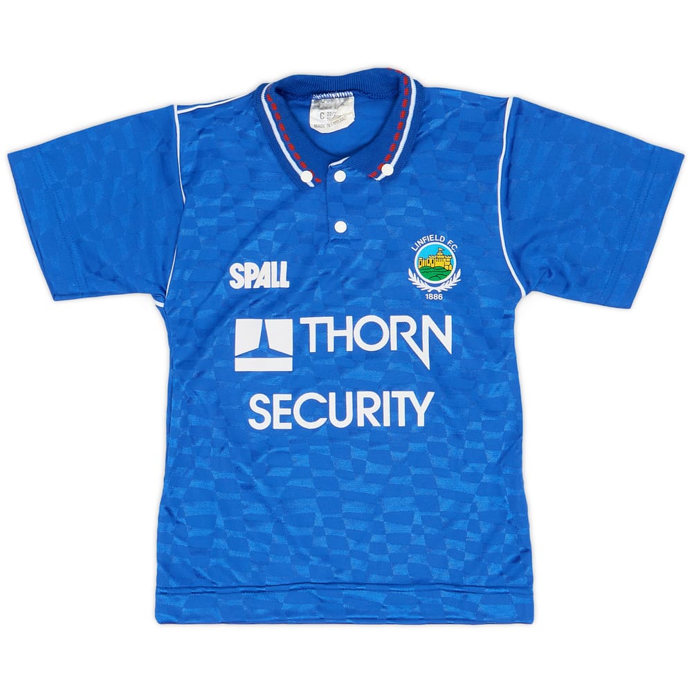 1991-92 Linfield Home Shirt - 10/10 - (3-6 Years)
