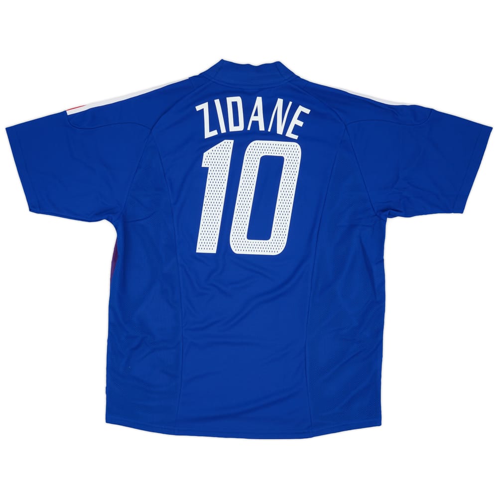 2002-04 France Home Shirt Zidane #10 (XL)