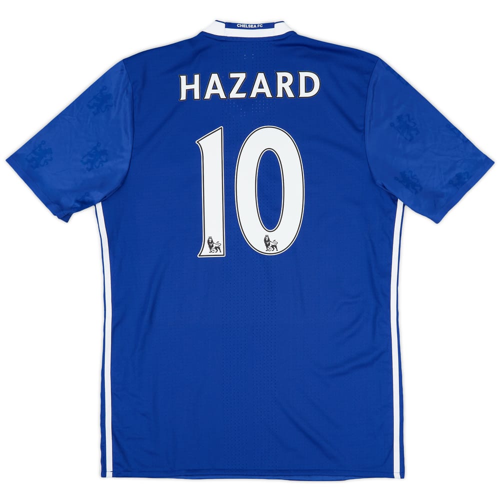 2016-17 Chelsea Player Issue FA Cup Final Home Shirt Hazard #10 (L/XL)