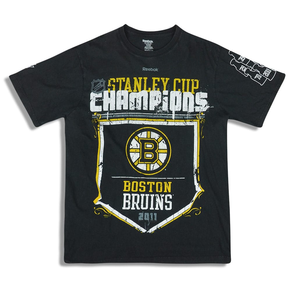 2011 Boston Bruins Stanley Cup Champions Reebok Graphic Tee XL