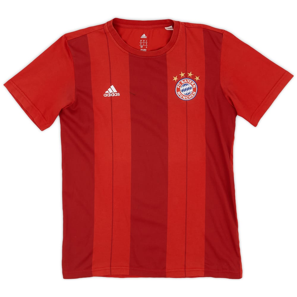 2014-15 Bayern Munich adidas Cotton Tee - 5/10 - (S)