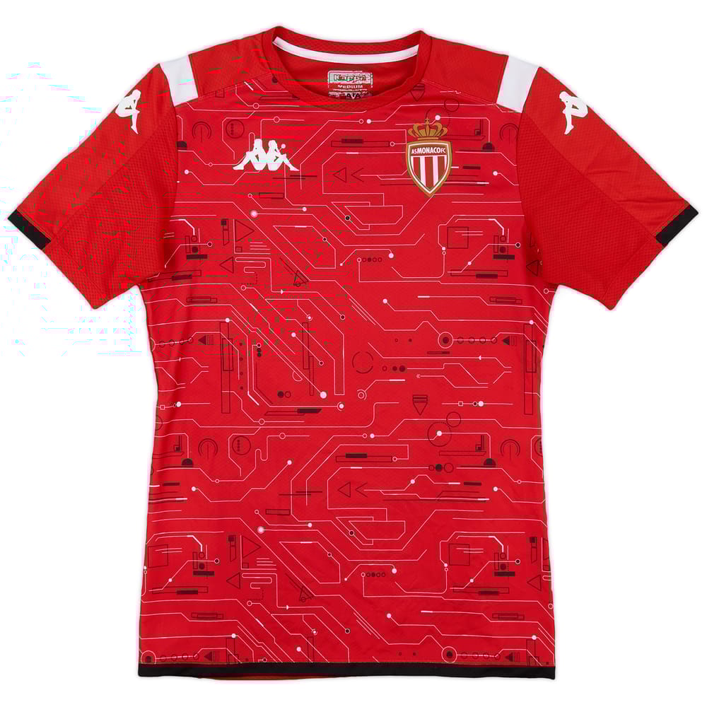 2019-20 Monaco Kappa Pre-Match Training Shirt - 9/10 - (M)