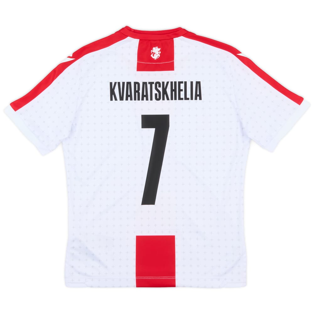 2023-24 Georgia Home Shirt Kvaratskhelia #7 (KIDS)