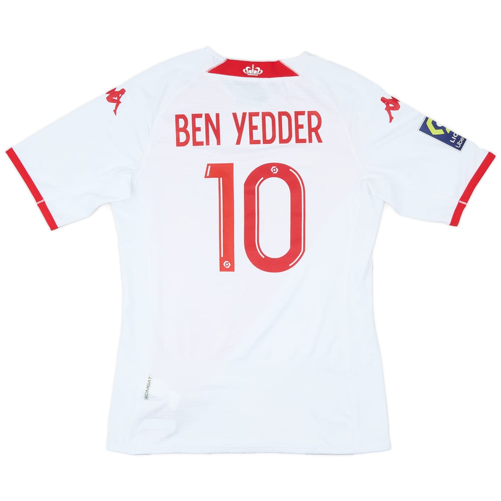 2022-23 Monaco Player Issue Home Shirt Ben Yedder #10