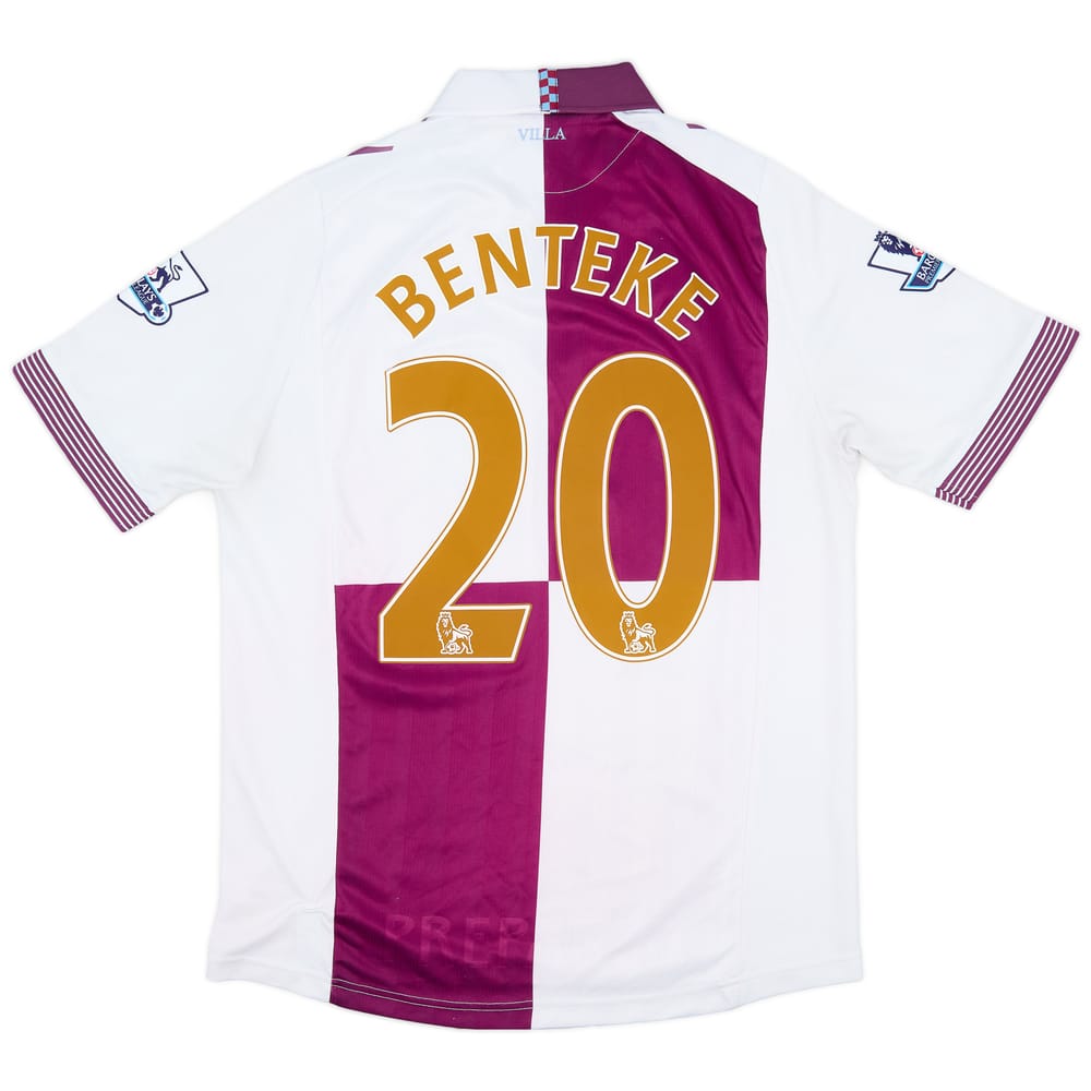 2013-14 Aston Villa Away Shirt Benteke #20 - 6/10 - (L)