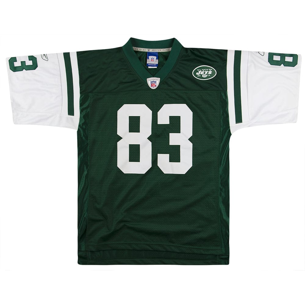 2004 New York Jets Moss #83 Reebok Premier Jersey (Home) M