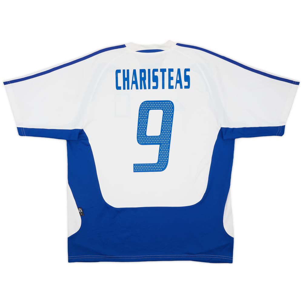 2004-06 Greece Away Shirt Charisteas #9 (L)