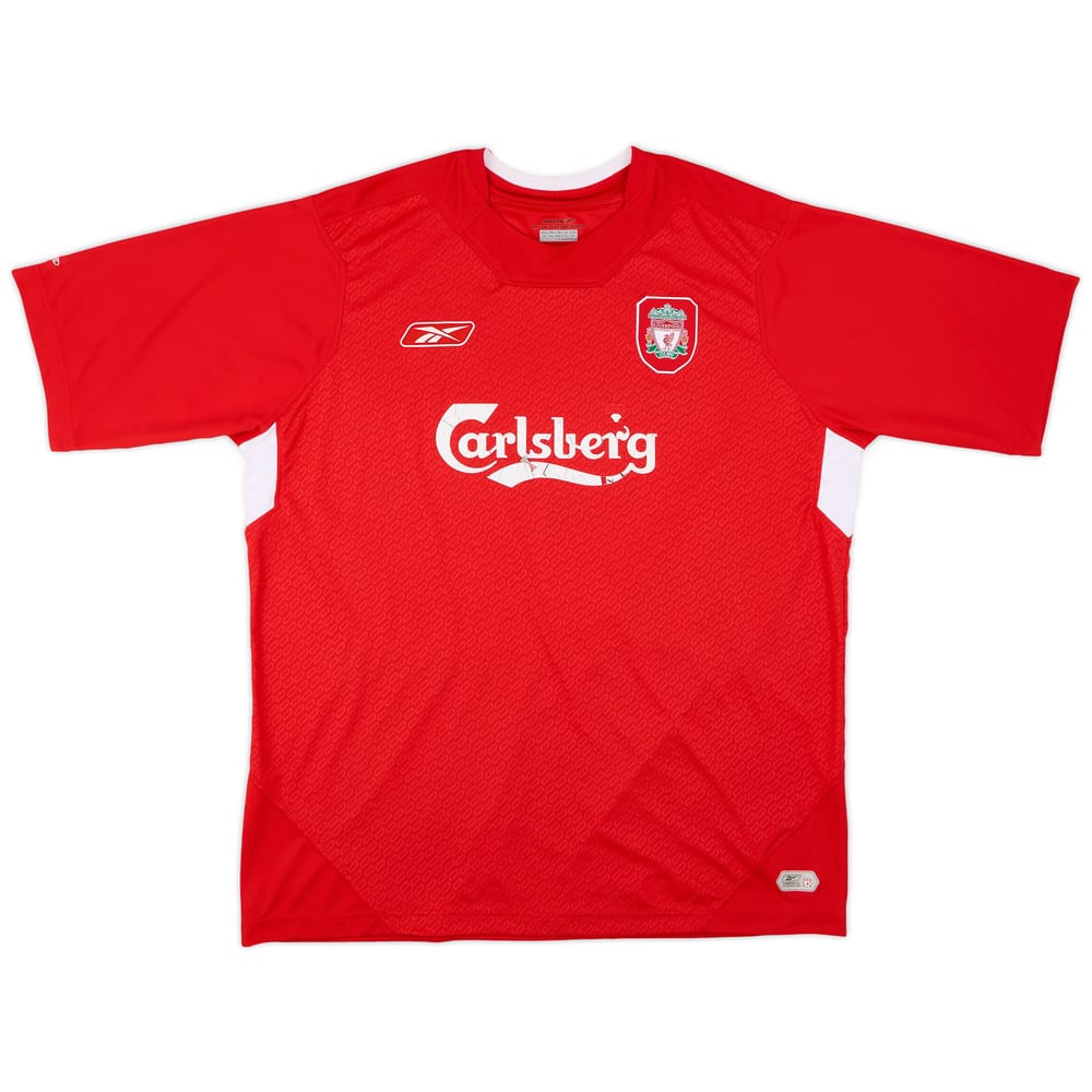 2004-06 Liverpool Home Shirt - 4/10 - (XL)