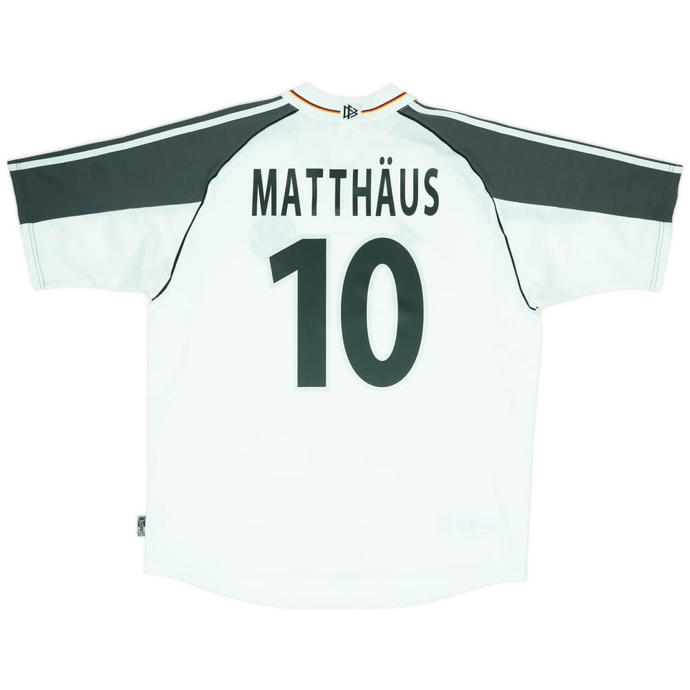 2000-02 Germany Home Shirt Matthaus #10 - 6/10 - (XL)