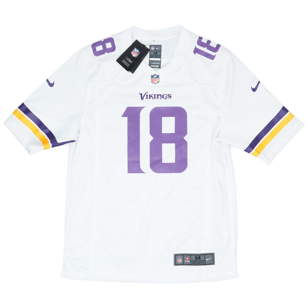 2020-24 Minnesota Vikings Jefferson #18 Nike Game Away Jersey (M)