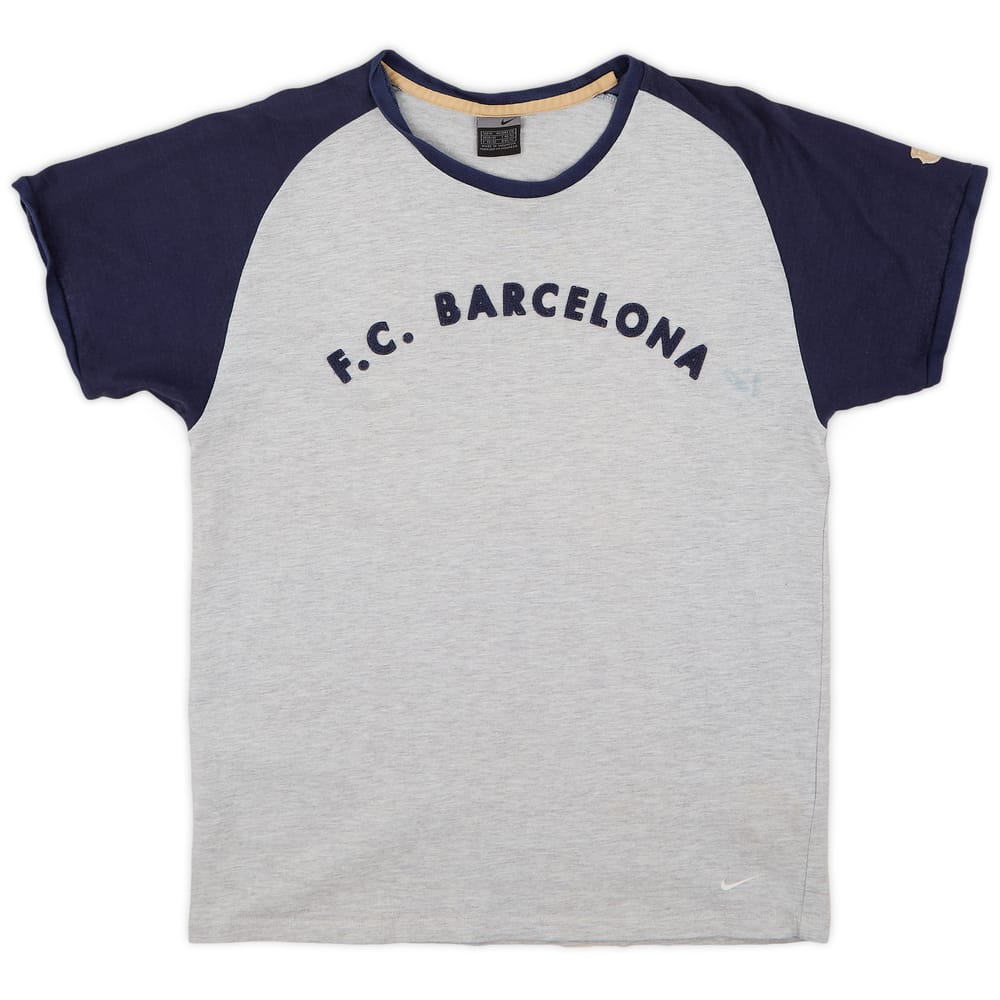 2006-07 Barcelona Nike Cotton Tee - 9/10 - (M)