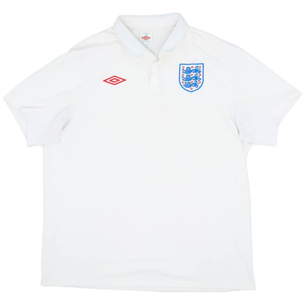 2009-10 England Home Shirt - 5/10 - (XXL)