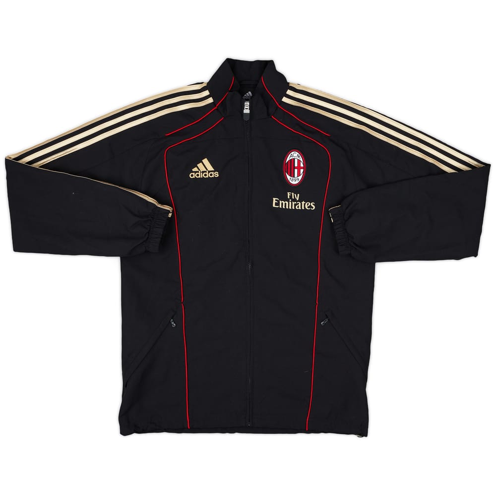 2010-11 AC Milan adidas Track Jacket - 8/10 - (XL.Boys)