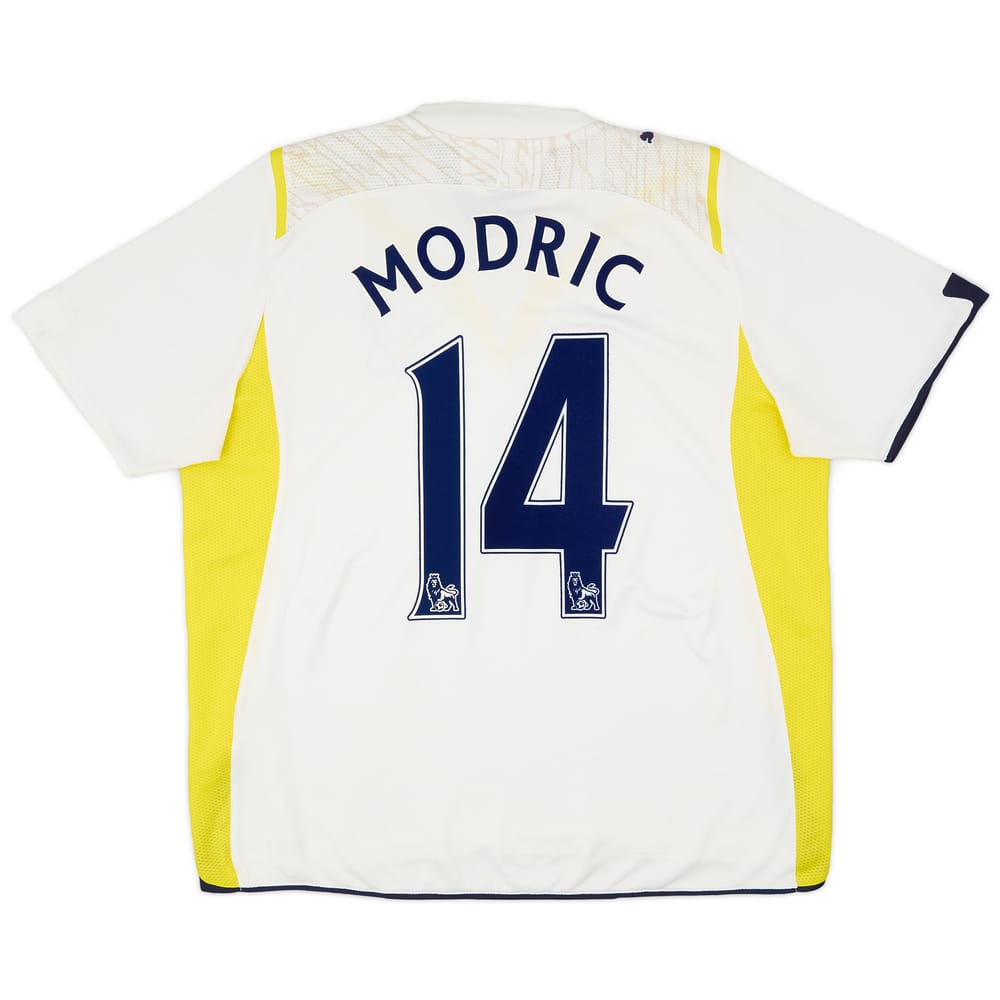 2009-10 Tottenham Home Shirt Modric #14 - 6/10 - (L)