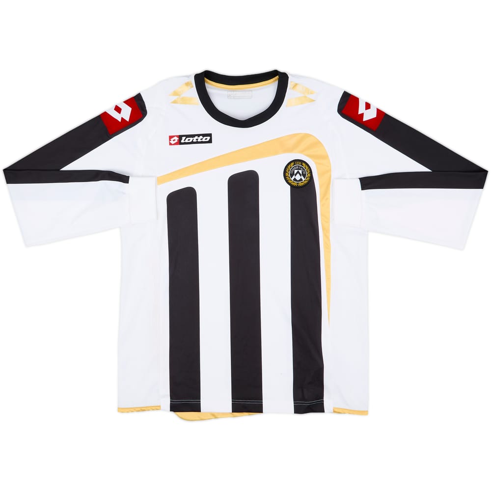 2009-10 Udinese Home L/S Shirt - 7/10 - (L)