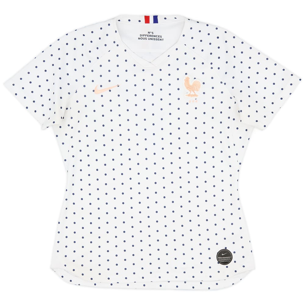 2019-20 France Women's Away Shirt - 9/10 - (Women's L)