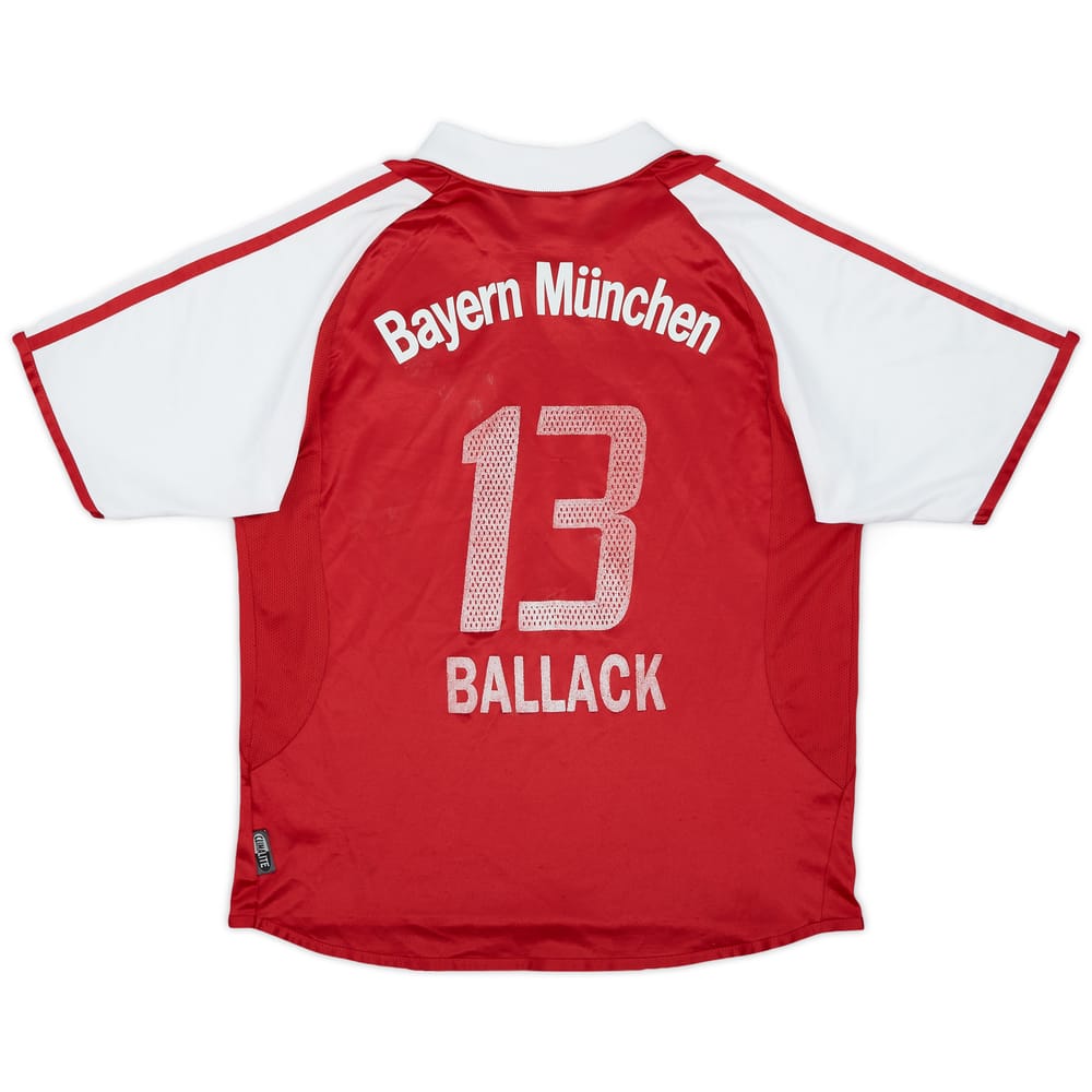 2004-05 Bayern Munich Home Shirt Ballack #13 - 5/10 - (L.Boys)