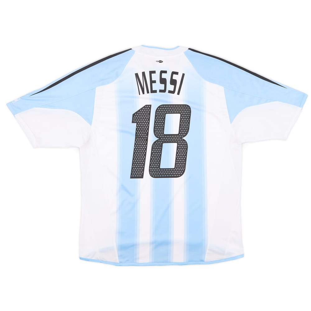 2004-05 Argentina Home Shirt Messi #18 - 9/10 - (M/L)