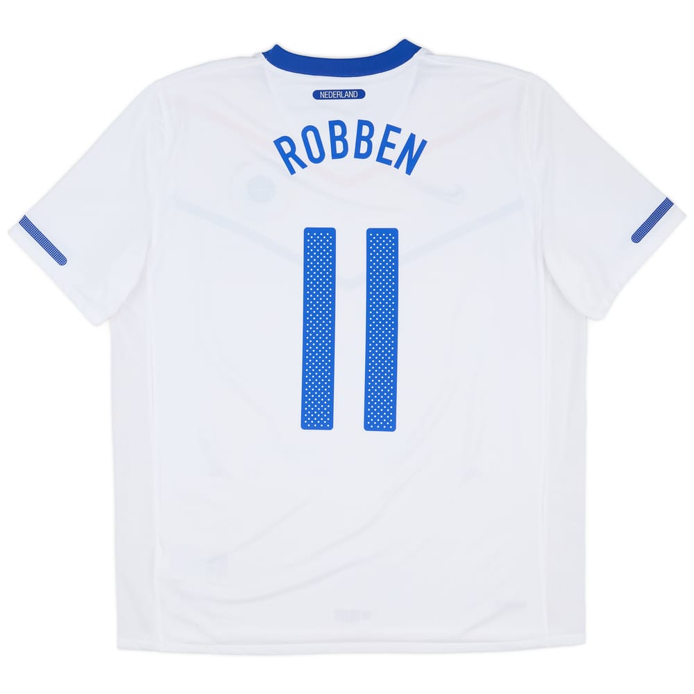 2010-11 Netherlands Away Shirt Robben #11 - 5/10 - (XL)
