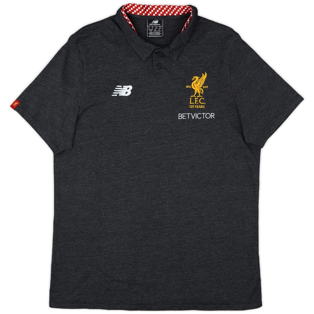 2016-17 Liverpool New Balance Polo Shirt - 9/10 - (XL)