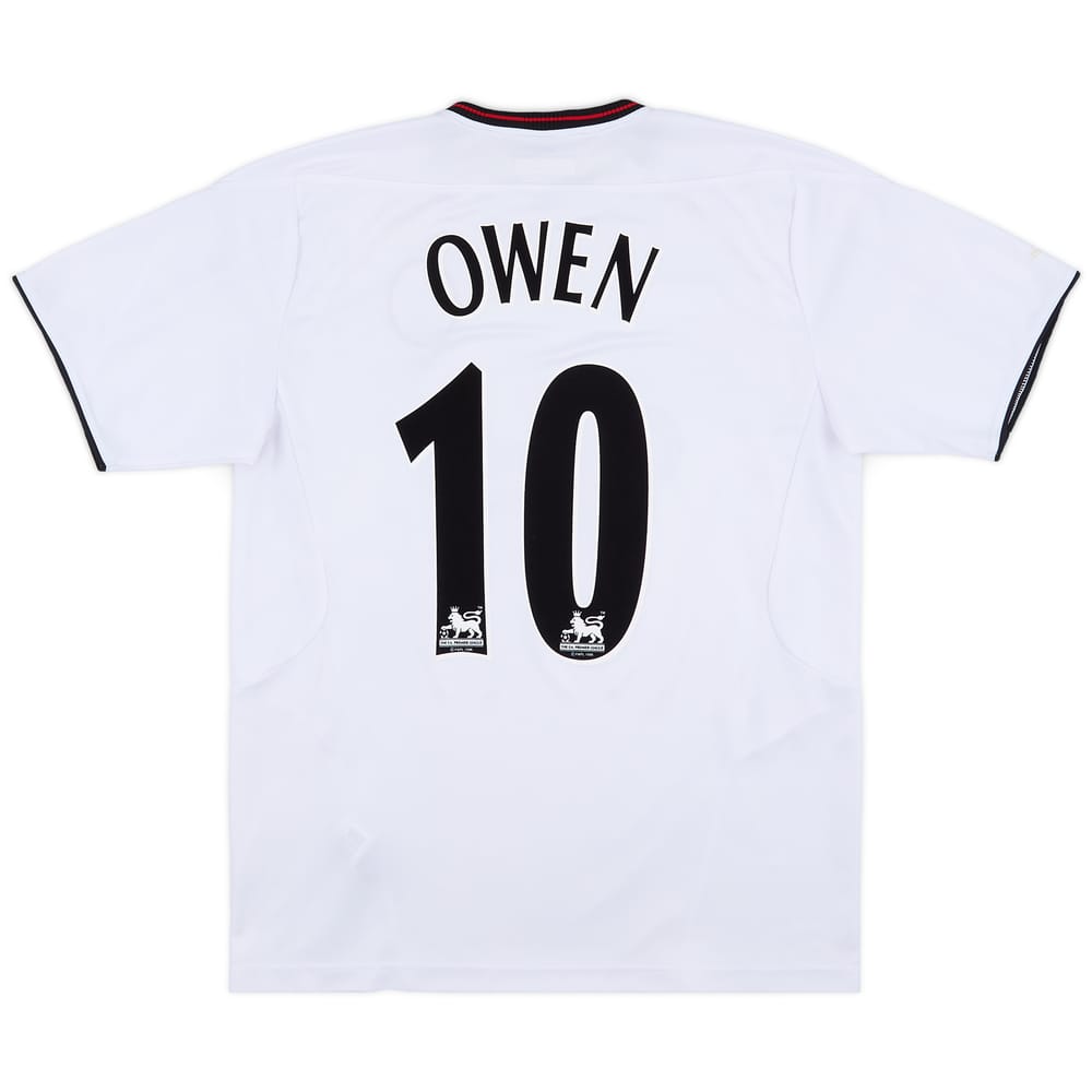 2003-04 Liverpool Away Shirt Owen #10 - 9/10 - (M)