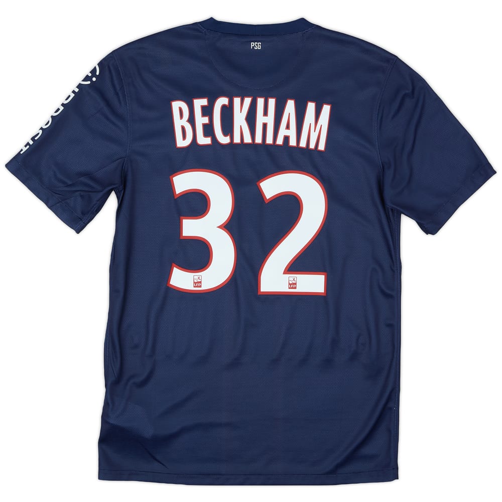 2012-13 Paris Saint-Germain Home Shirt Beckham #32 (S)