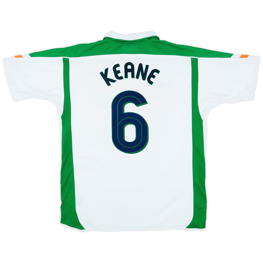 2003-05 Ireland Away Shirt Keane #6 - 6/10 - (XL)