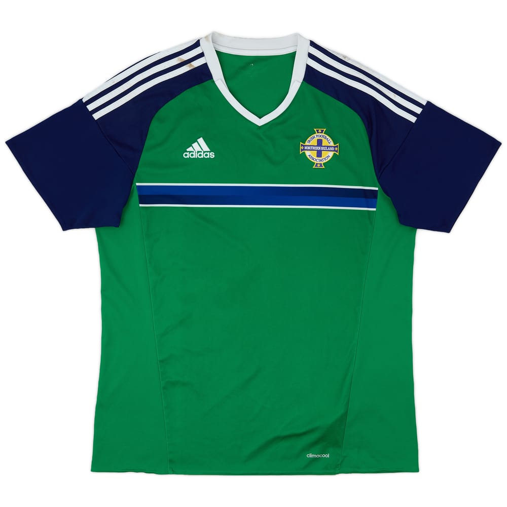 2016-17 Northern Ireland Home Shirt - 6/10 - (L)