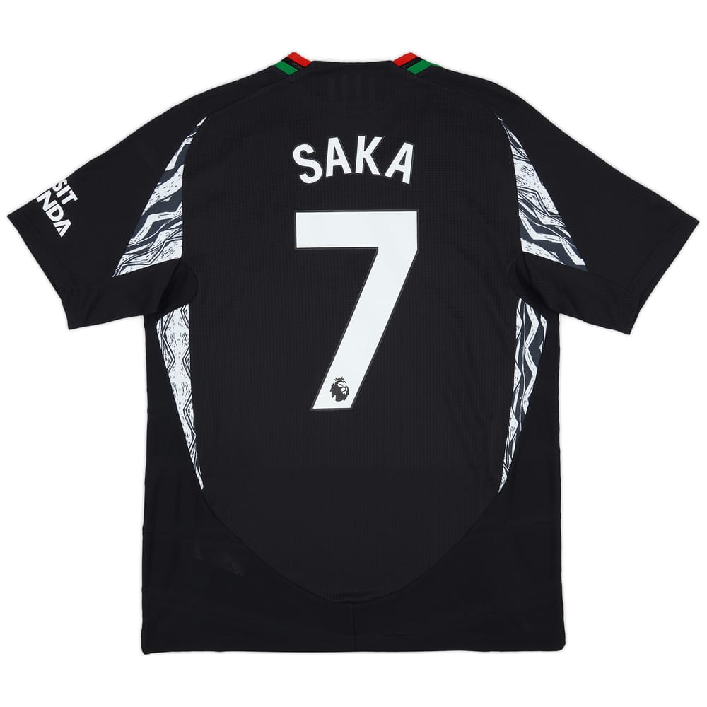 2024-25 Arsenal Authentic Away Shirt Saka #7