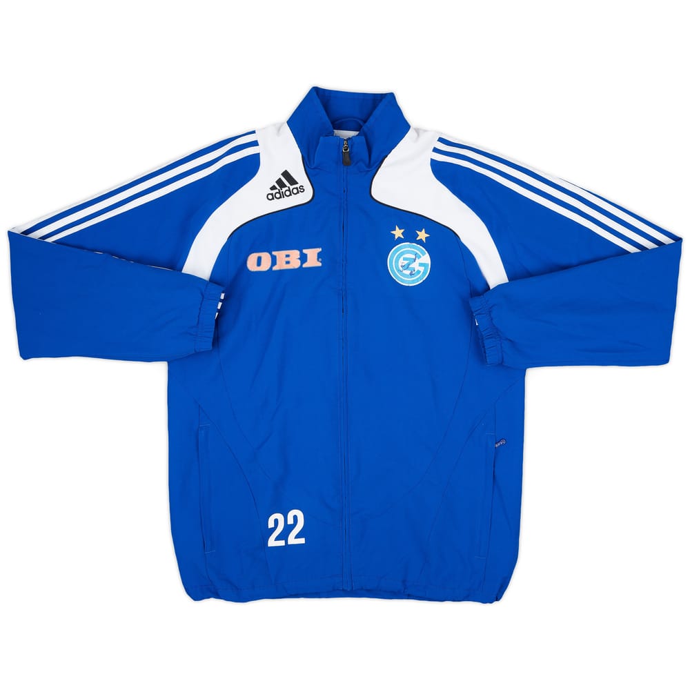 2008-09 Grasshoppers adidas Player Issue Track Jacket - 5/10 - (S)