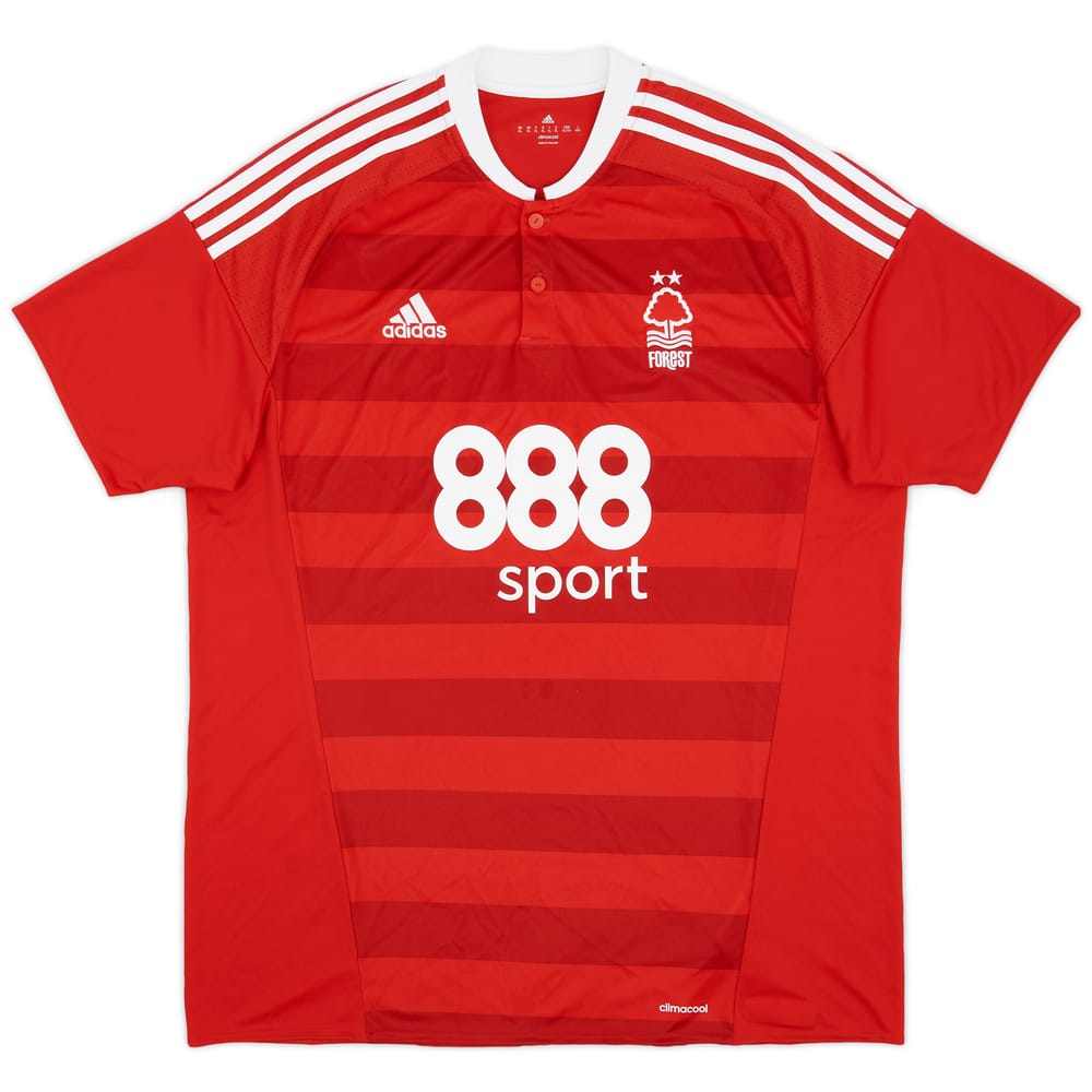 2016-17 Nottingham Forest Home Shirt - 9/10 - (XL)