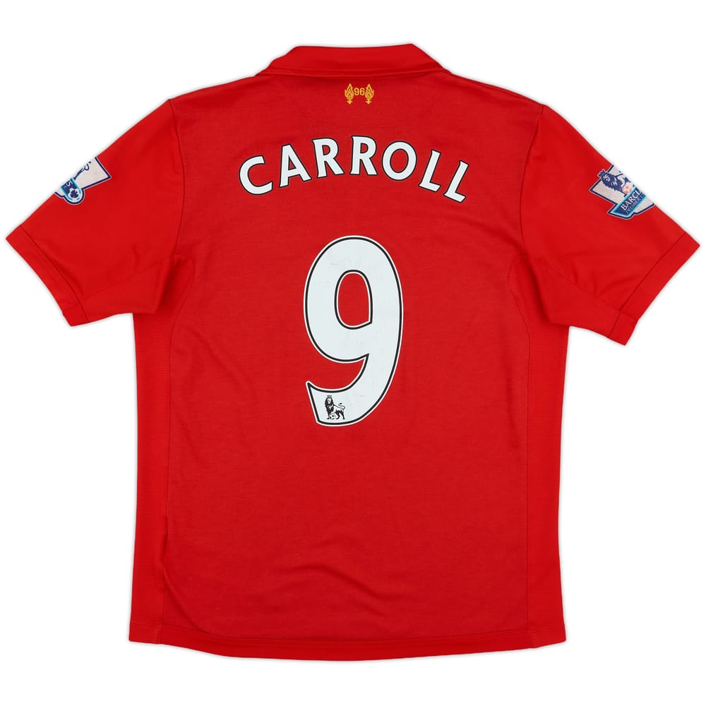 2012-13 Liverpool Home Shirt Carroll #9 - 5/10 - (M)