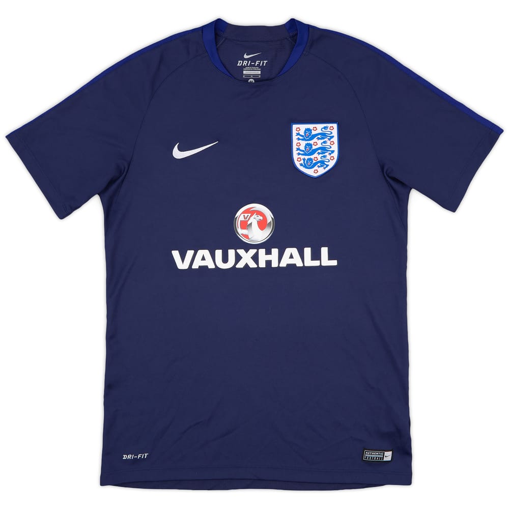 2016-17 England Nike Training Shirt - 9/10 - (M)