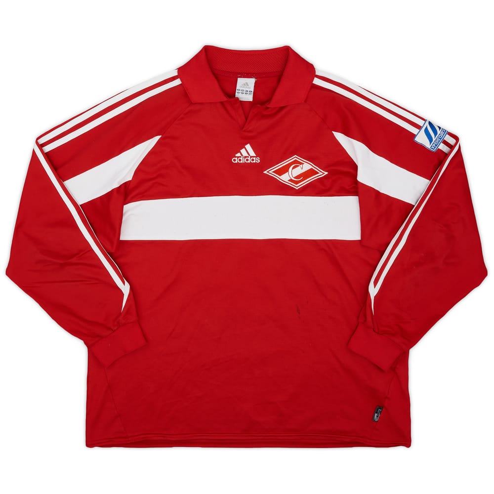 1999-00 Spartak Moscow adidas Training L/S Shirt - 7/10 - (XL)