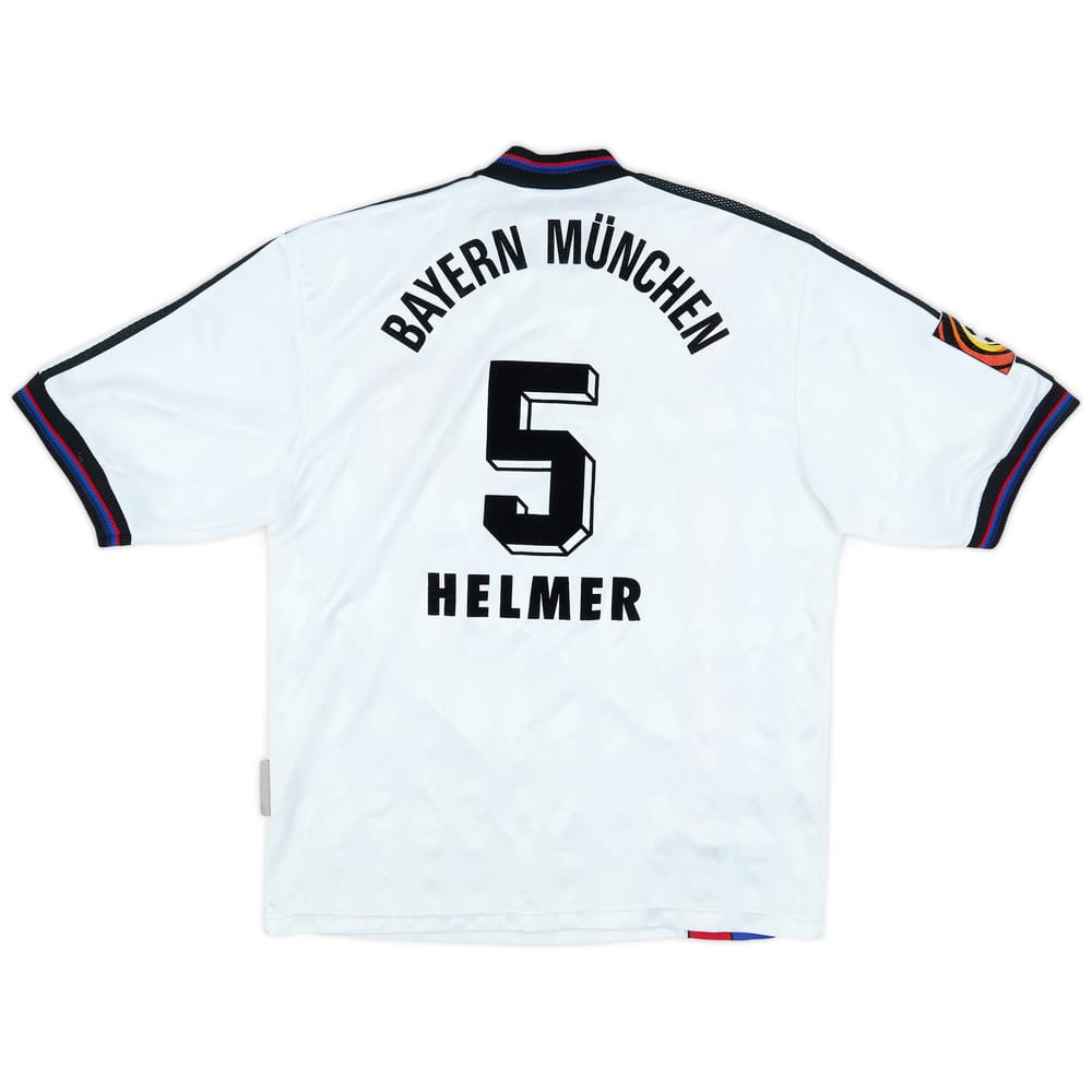 1996-98 Bayern Munich Away Shirt Helmer #5 - 5/10 - (M)